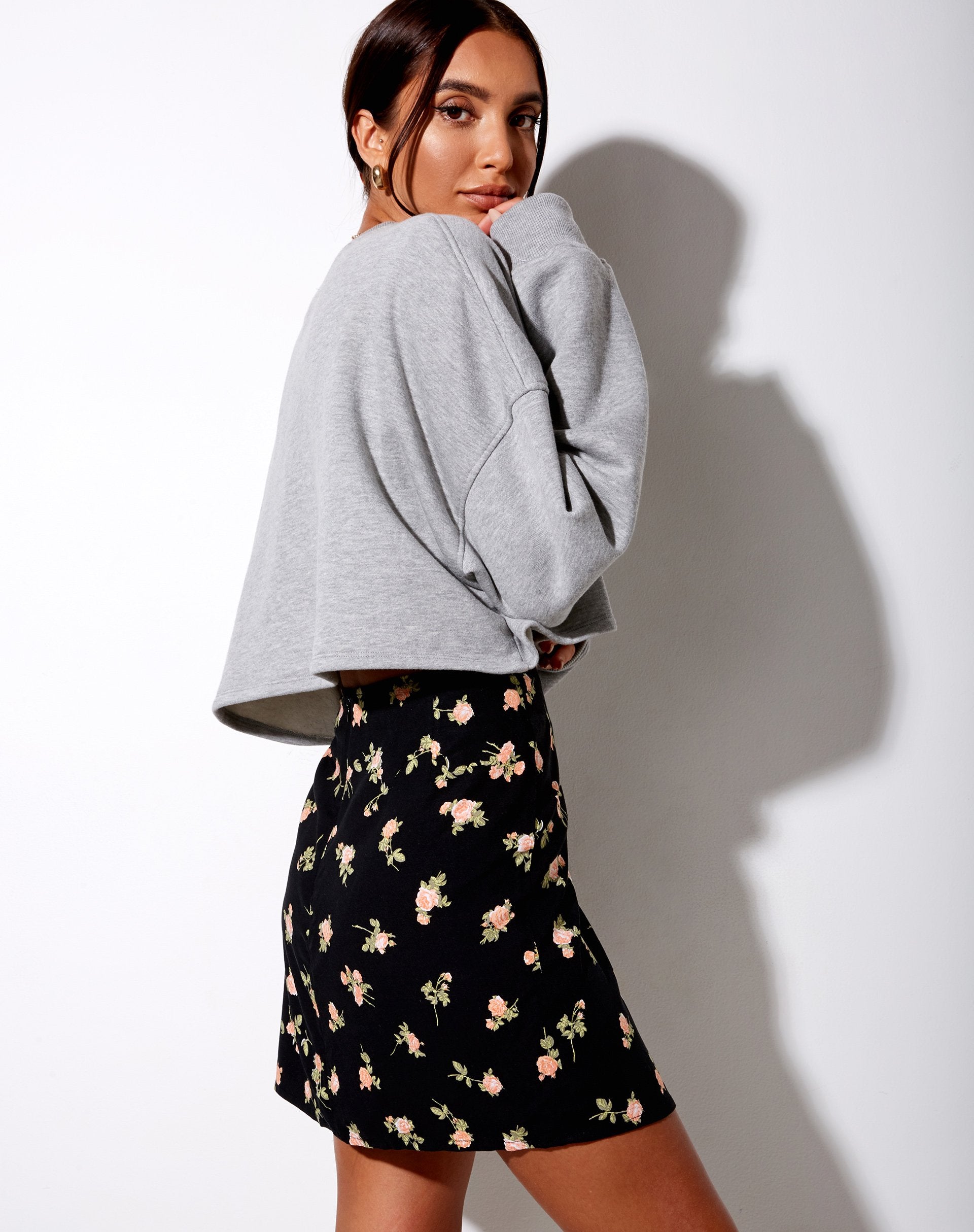 Imagen de Sheny Minifalda en Rose Garden Negra