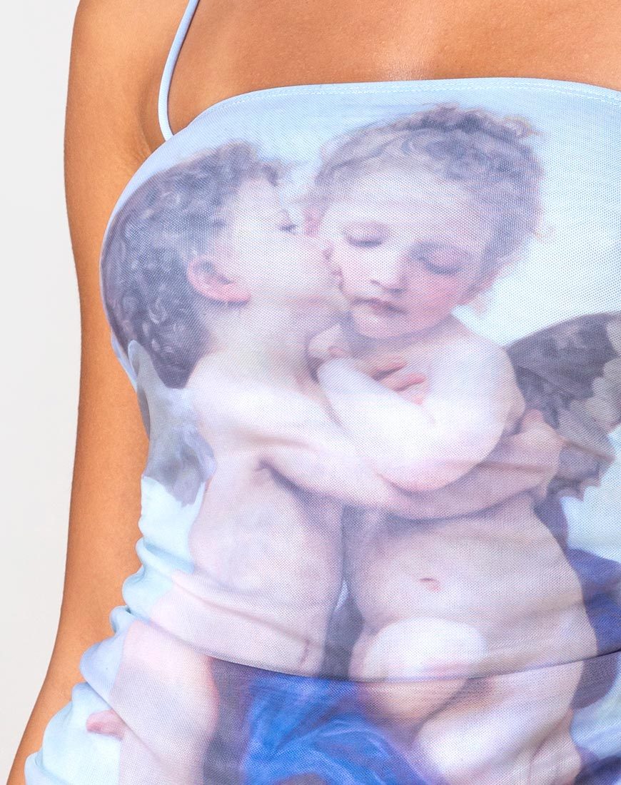 Imagen del vestido Serasi en azul Cherub Kiss