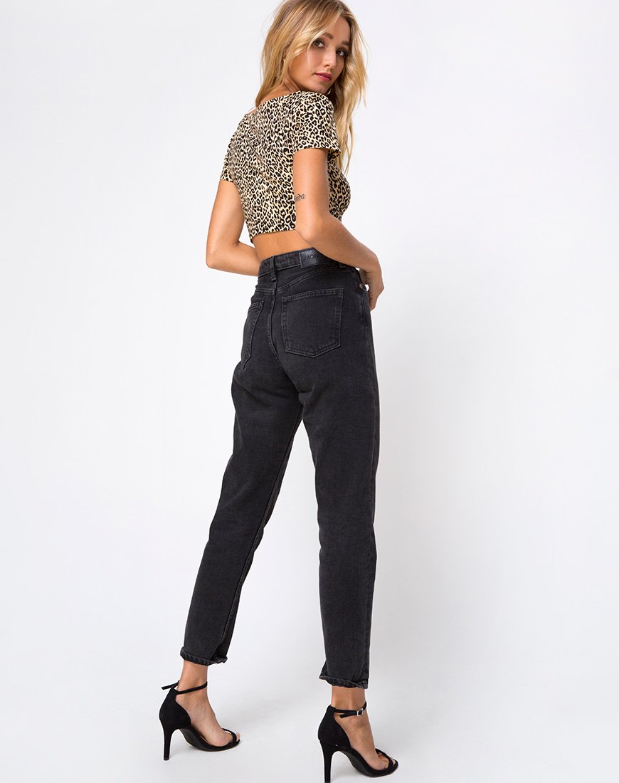 Imagen de Shim Cutout Crop Top en Rar Leopard