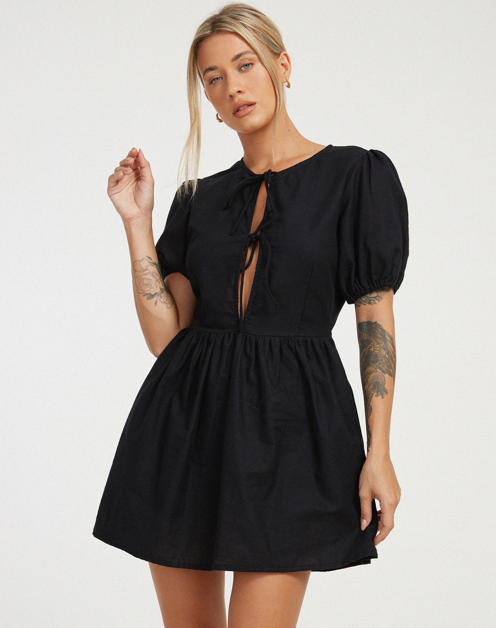Minivestido Shirley en negro
