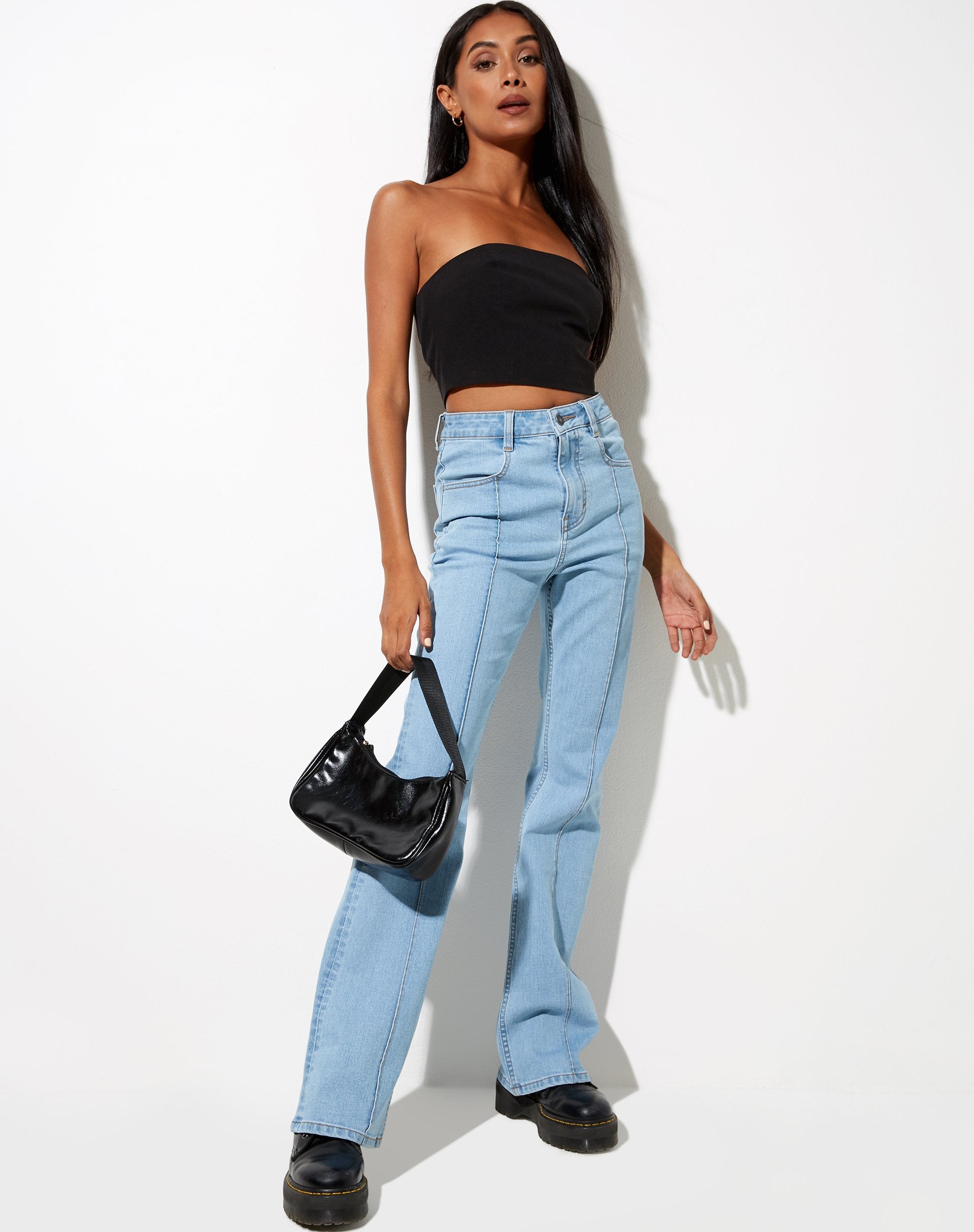Imagen de Shoki Bandeau Top Negro