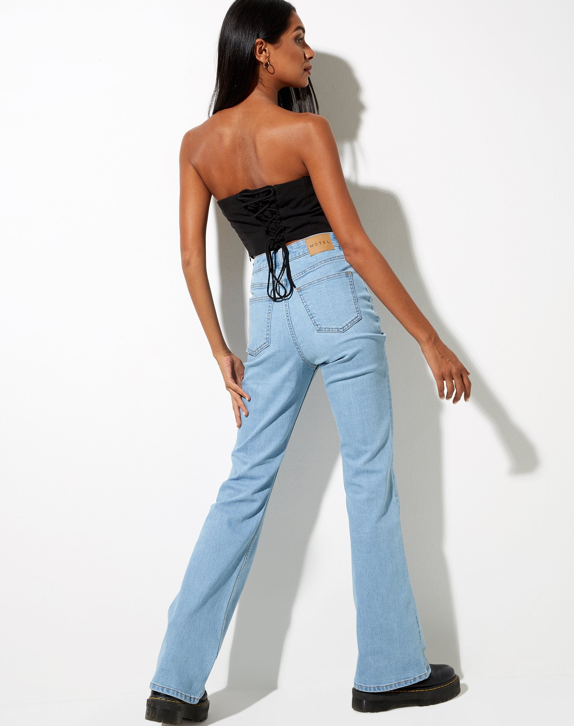 Imagen de Shoki Bandeau Top Negro