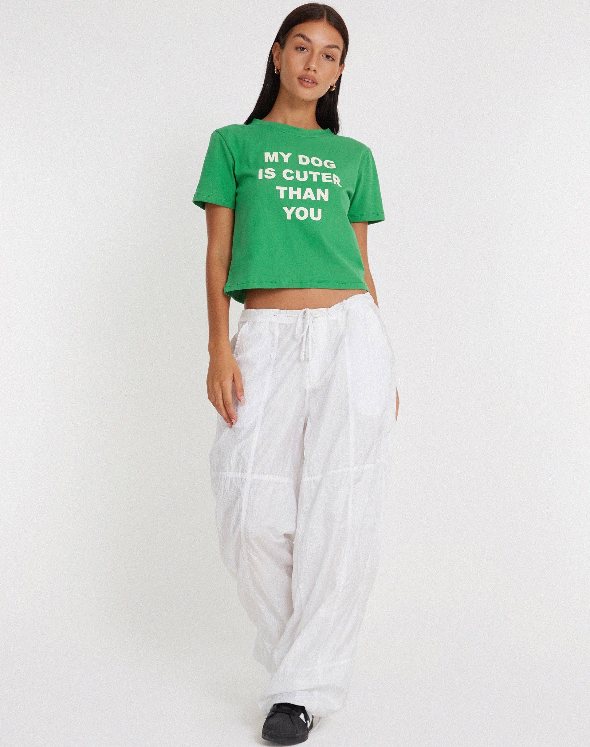 imagen de Shrunk Tee en Bush Green My Dog Is Cuter Than Yours