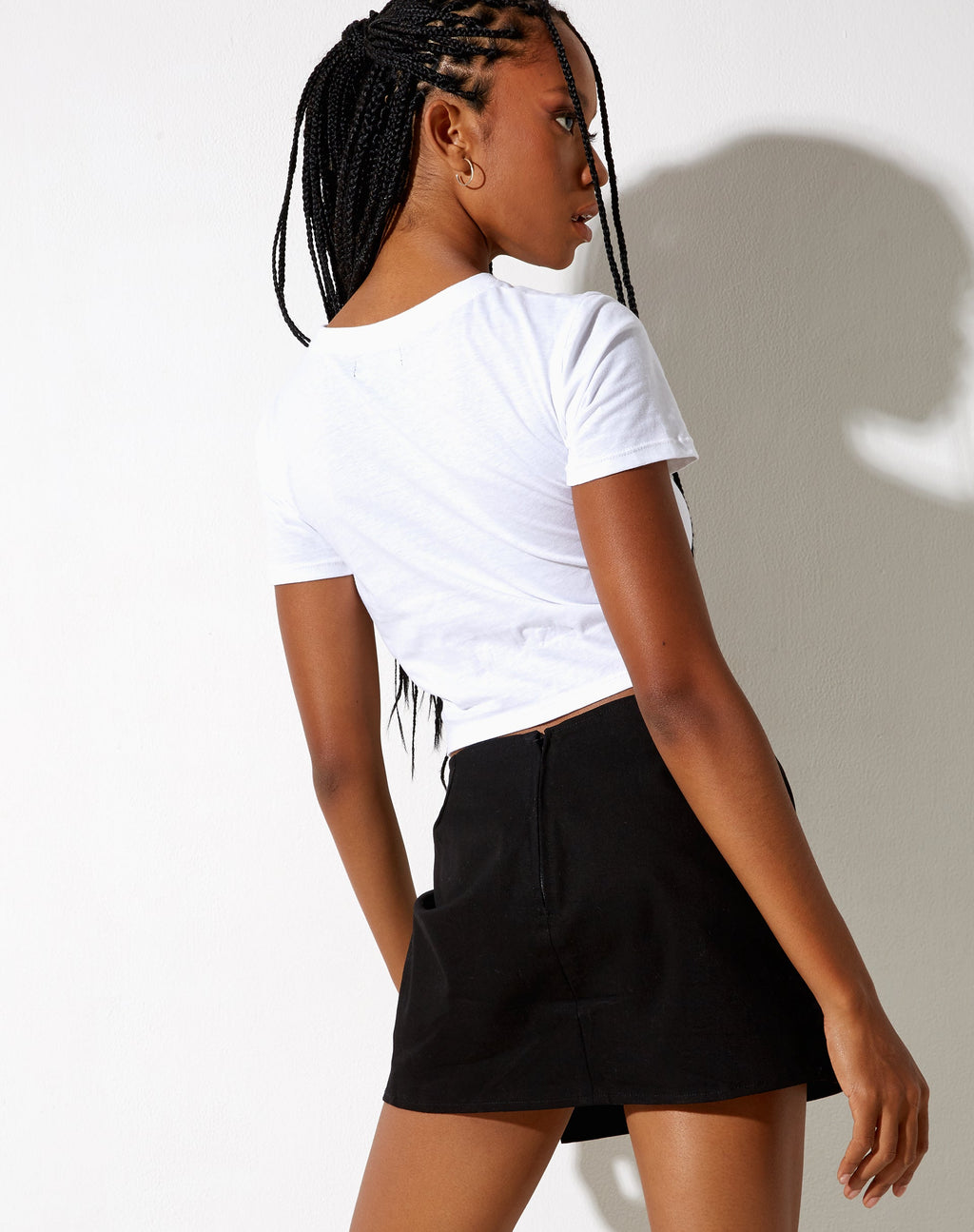 Camiseta encogida en blanco en tus sueños