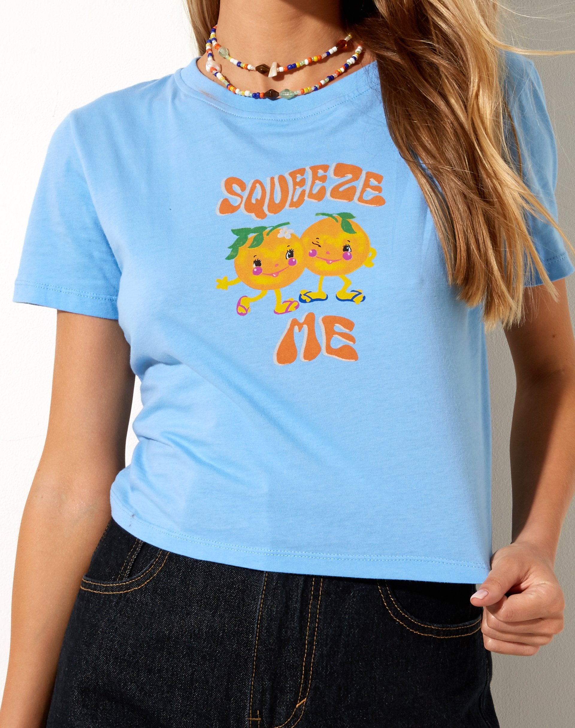 Imagen de Shrunk Tee en Ocean Blue Squeeze Me