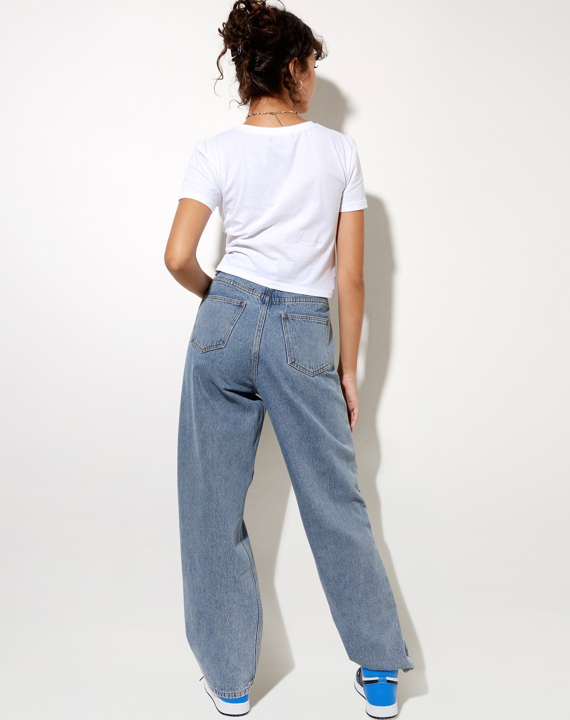 Imagen de Shrunk Tee in White Dont Stress Do Your Best
