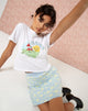 Imagen de Shrunk Tee in White Fantasy