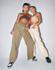 Imagen de Carpenter Parallel Jeans en color caqui