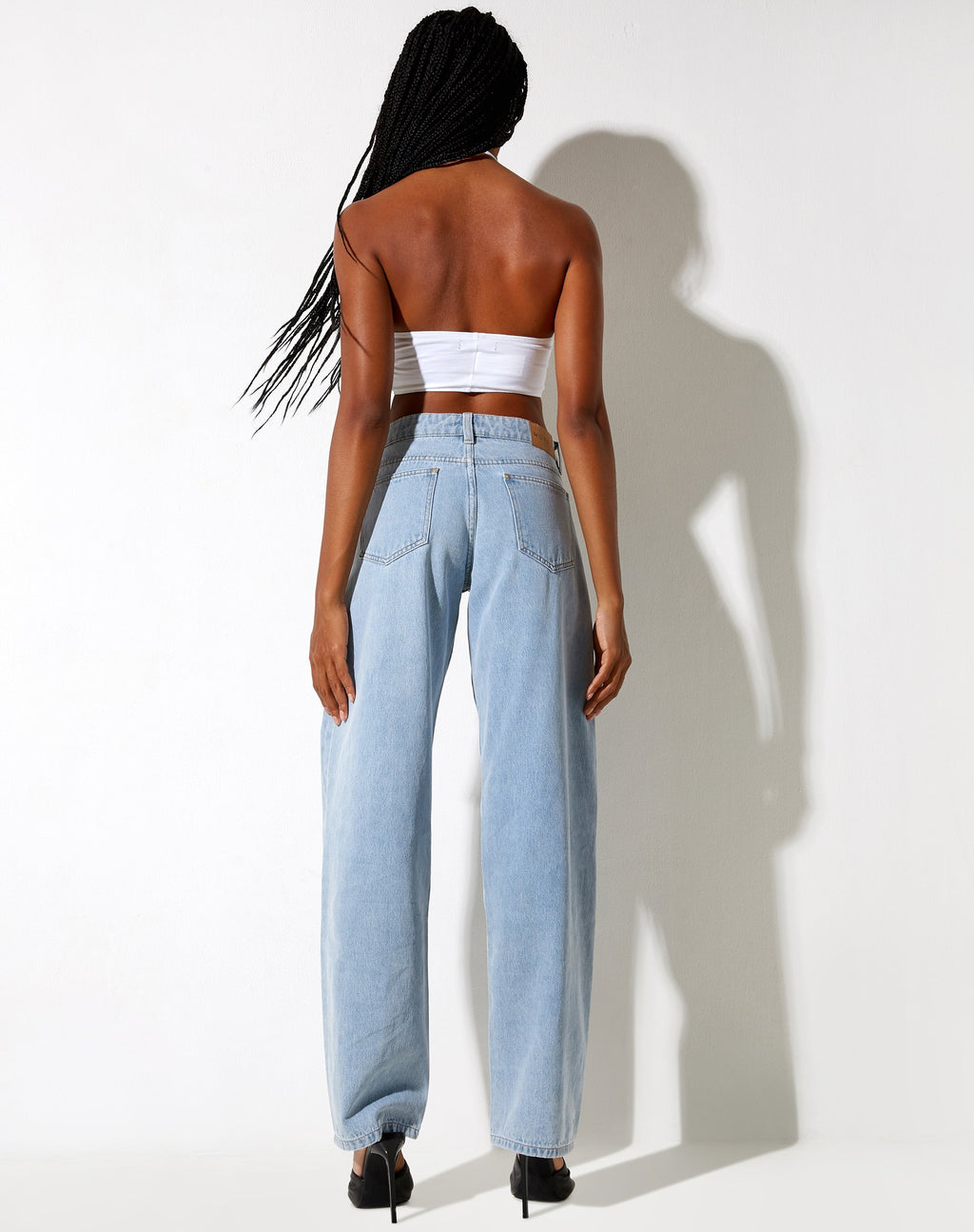 Shuji Crop Top Blanco