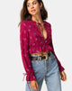 Imagen de Sibel Top Rosa Magenta