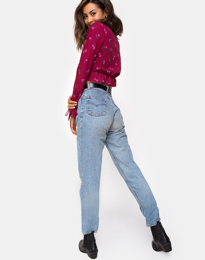 Imagen de Sibel Top Rosa Magenta