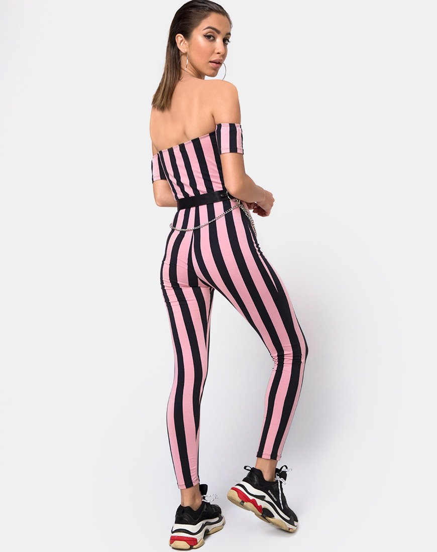 Imagen de Silen Unitard en raya Campbell