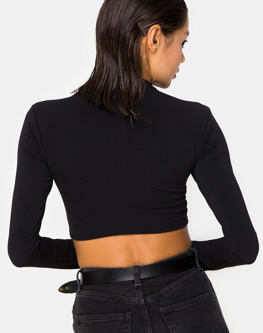 Imagen de Sinex Crop Top en negro