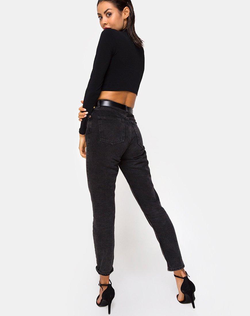 Imagen de Sinex Crop Top en negro