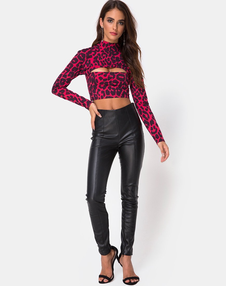 Imagen de Sinex Top en Oversize Jaguar Rojo