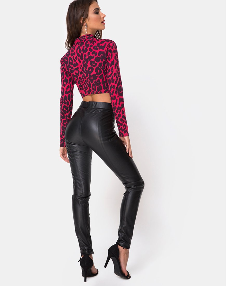 Imagen de Sinex Top en Oversize Jaguar Rojo