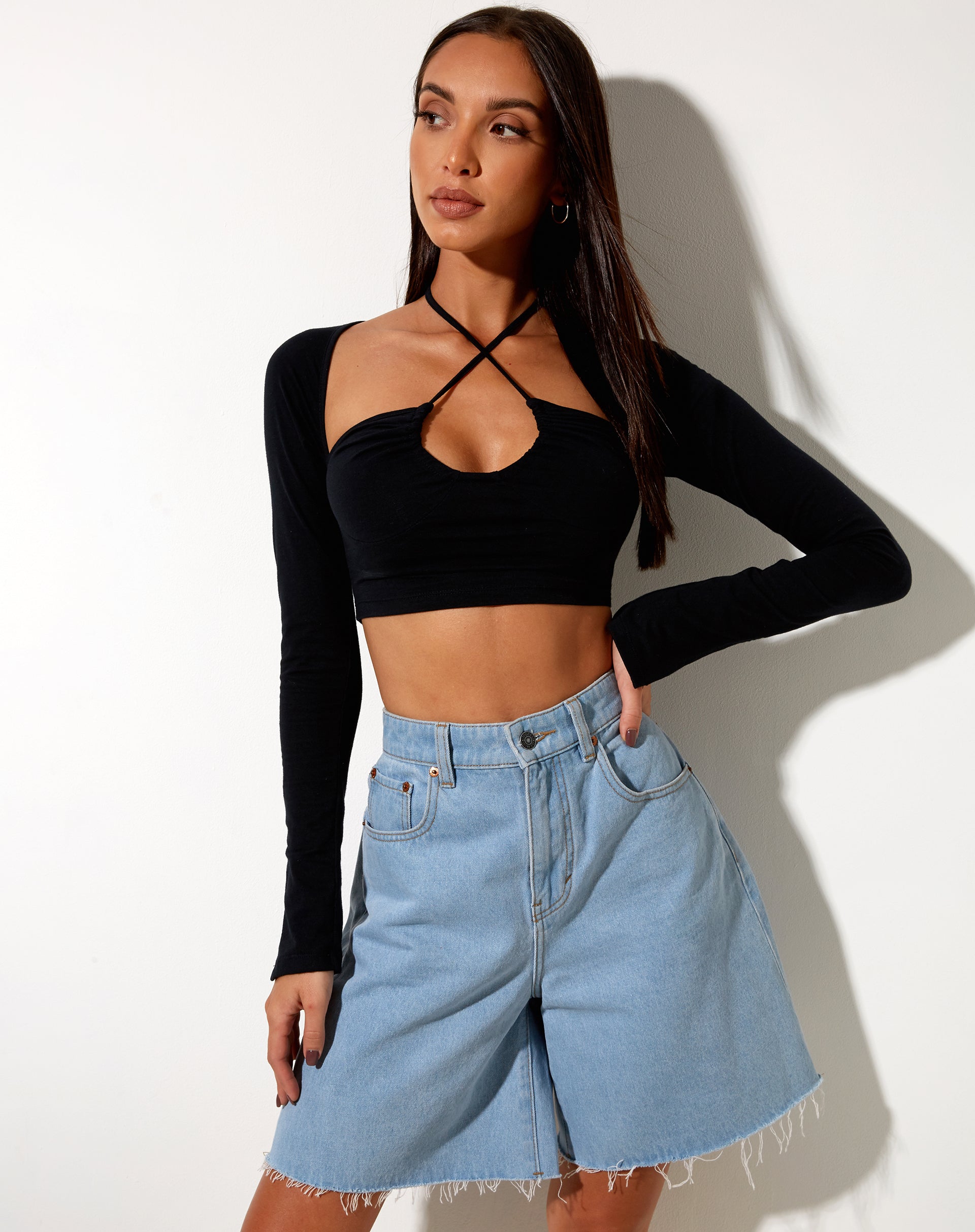 Imagen de Sira Crop Top Negro