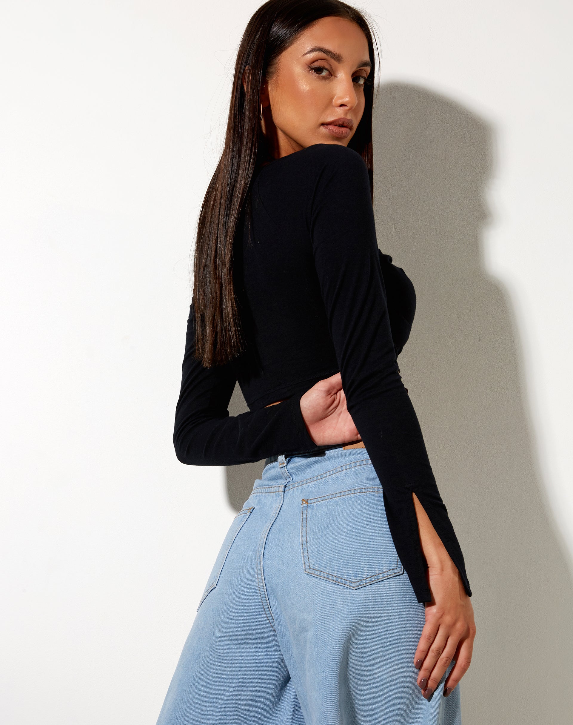 Imagen de Sira Crop Top Negro