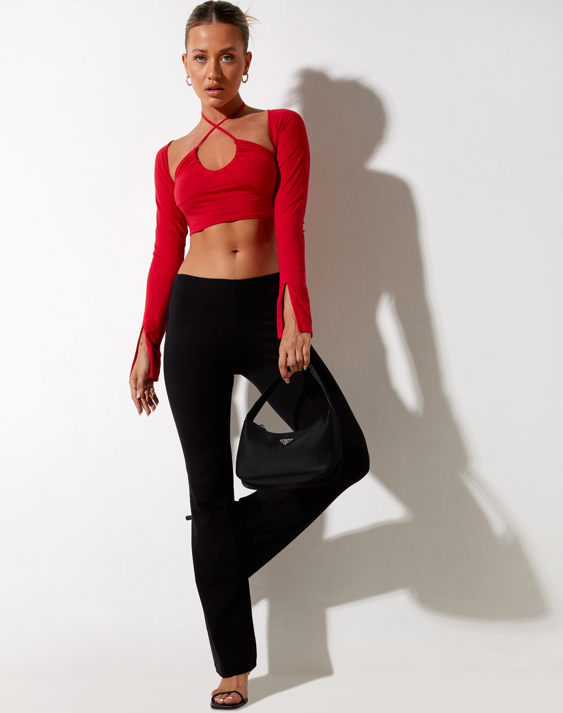 Imagen de Sira Crop Top en Rojo Racing