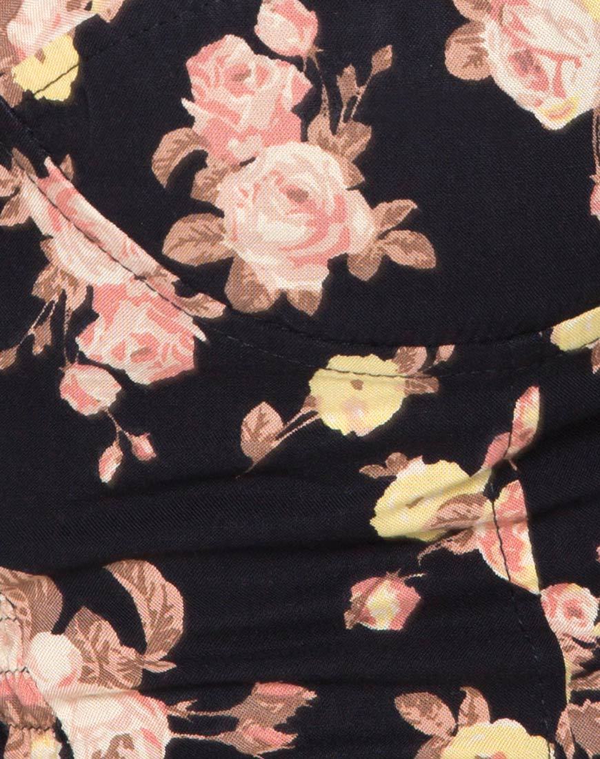 Imagen de Siven Crop Top en Rosa Antiguo Negro