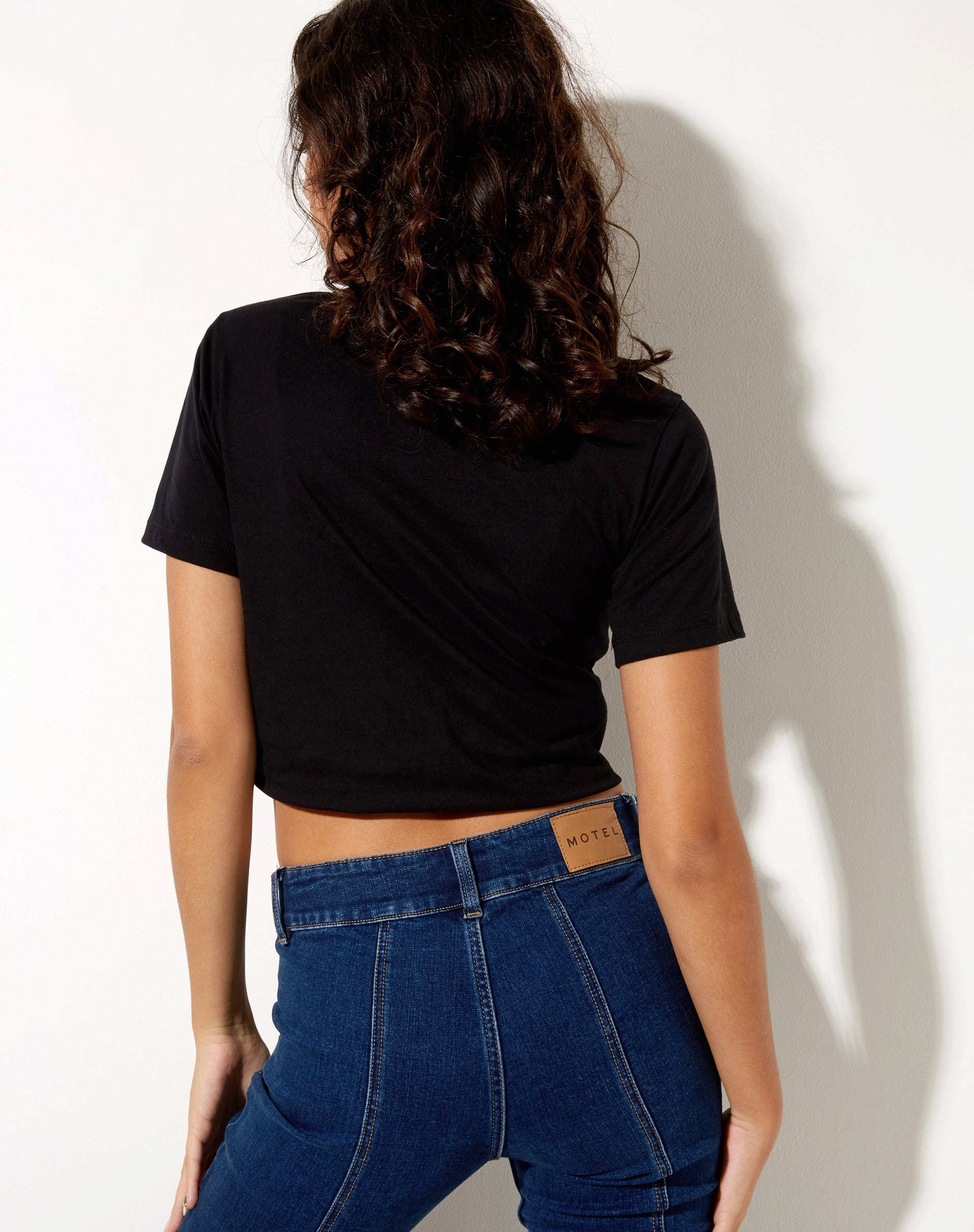 Imagen de Shrunk Tee in Black Bad Habits