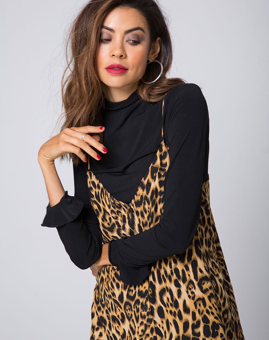 Imagen de Sanna Slip Dress in Leopard
