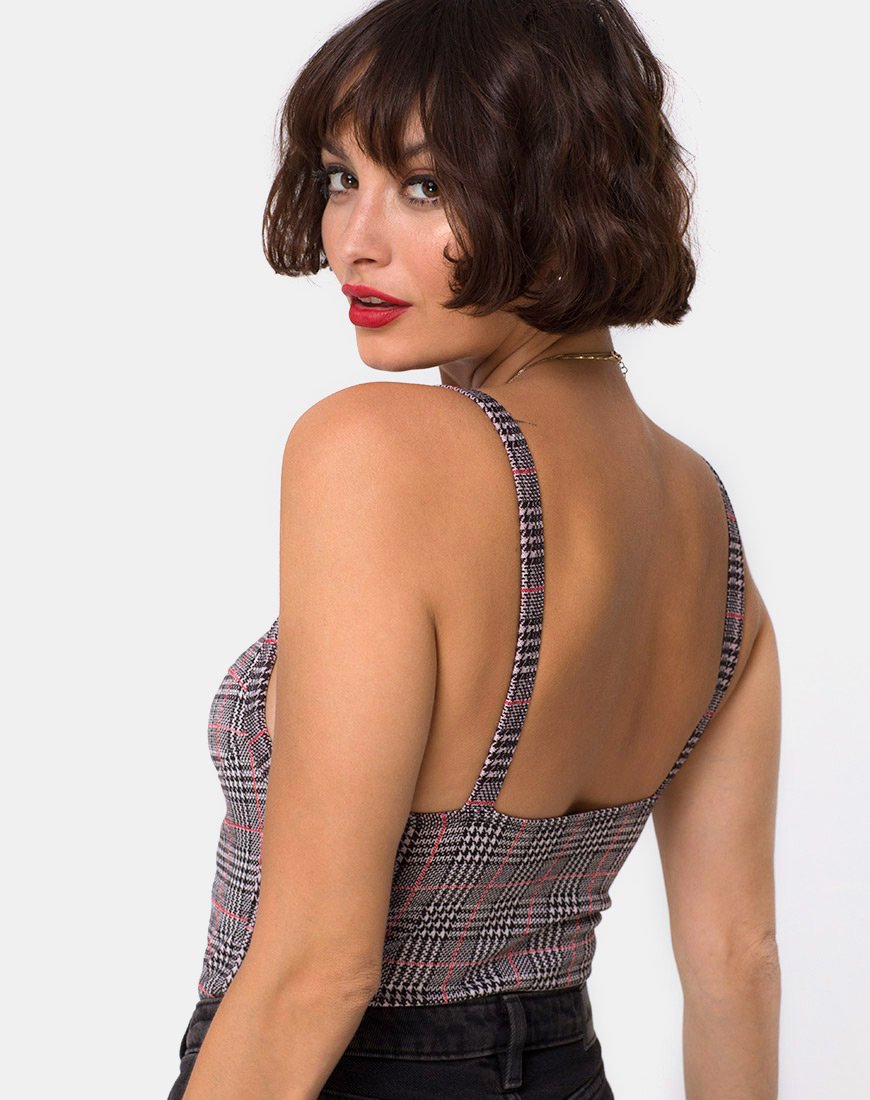 Corpiño Soares en Charles Check Blush