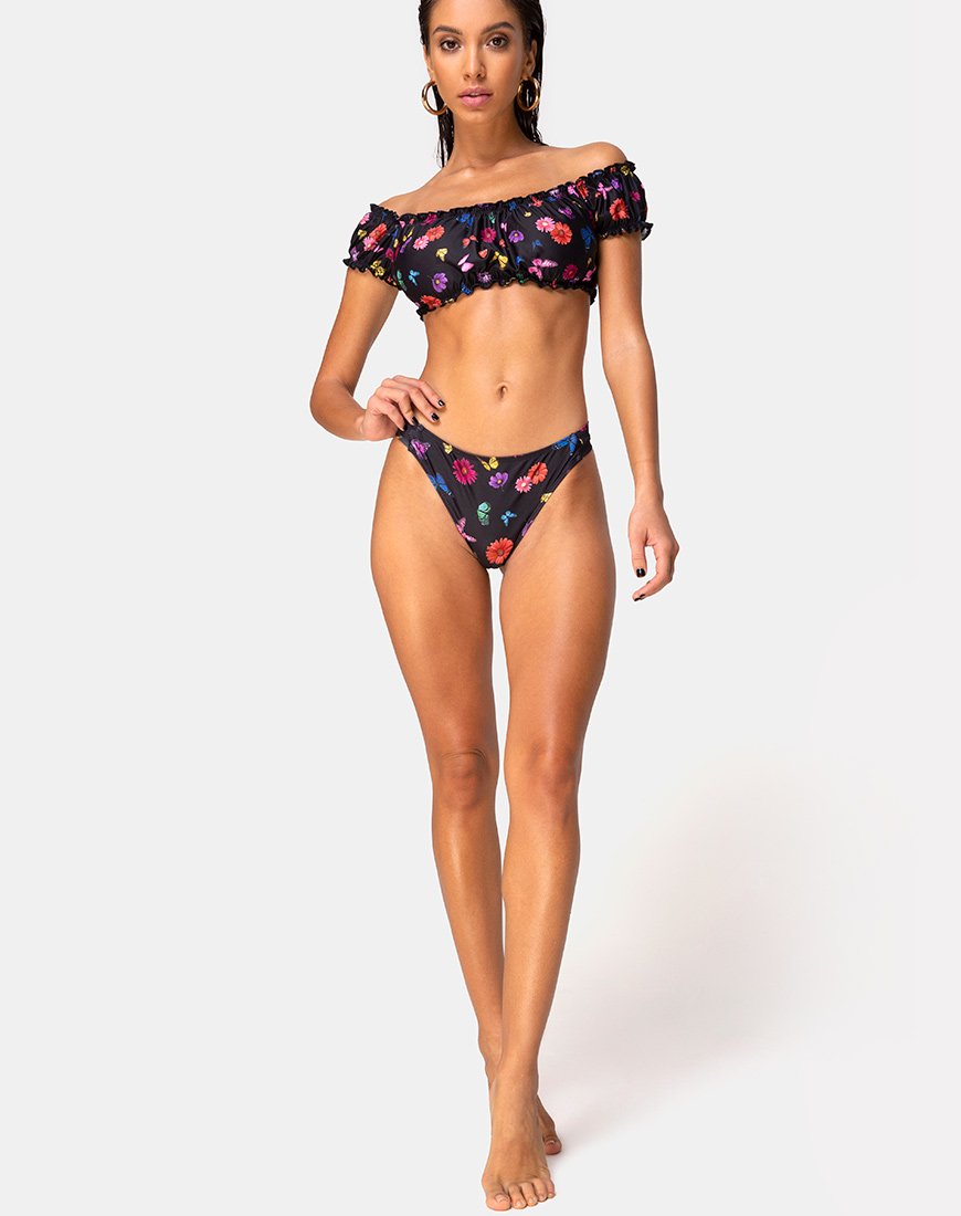 Imagen del sujetador de bikini Sofia en Butterfly Floral