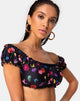 Imagen del sujetador de bikini Sofia en Butterfly Floral