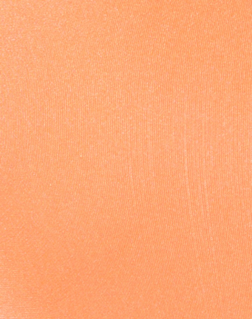 Imagen del corpiño Sol en naranja fluorescente