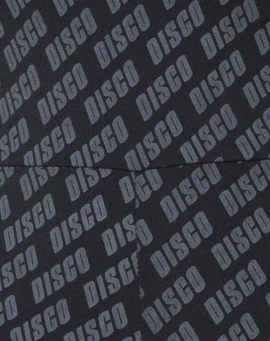Imagen de Solita Unitard en diagonal Disco Plata