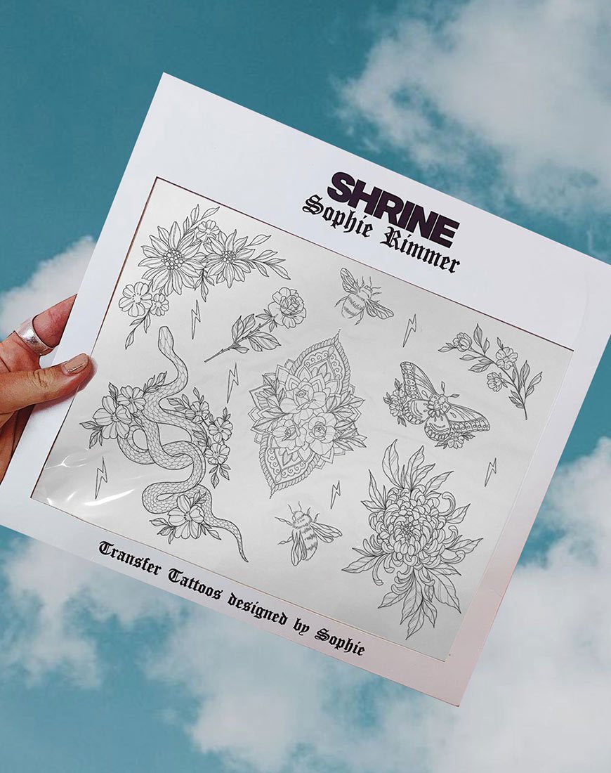 Imagen de Sophie Rimmer Tatuajes de flores de Gypsy Shrine