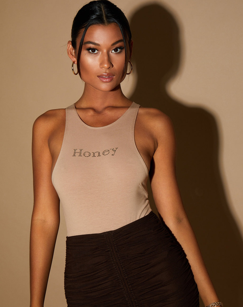 Gavis Corpiño en Tan 'Honey' Diamante en Oro