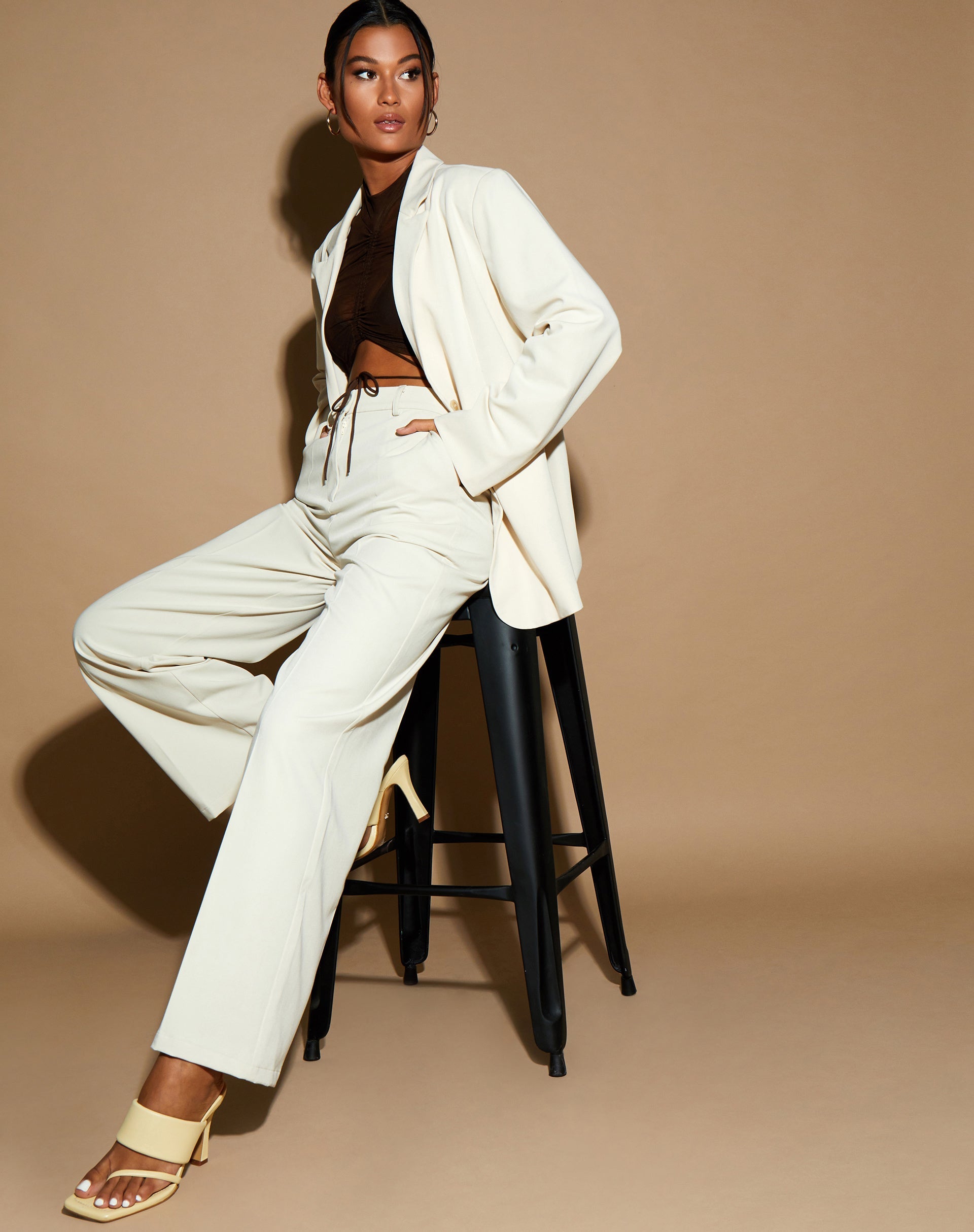 Imagen de Maiwa Blazer en crema