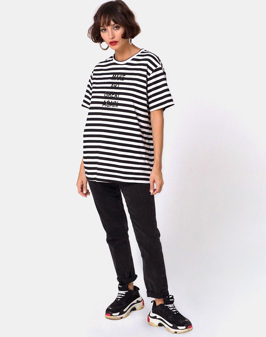 Imagen de Oversize Basic Tee en Make Art Great Again