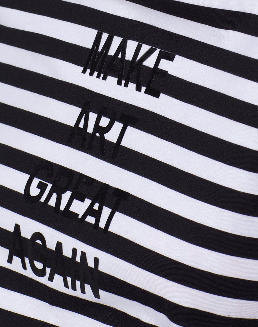 Imagen de Oversize Basic Tee en Make Art Great Again