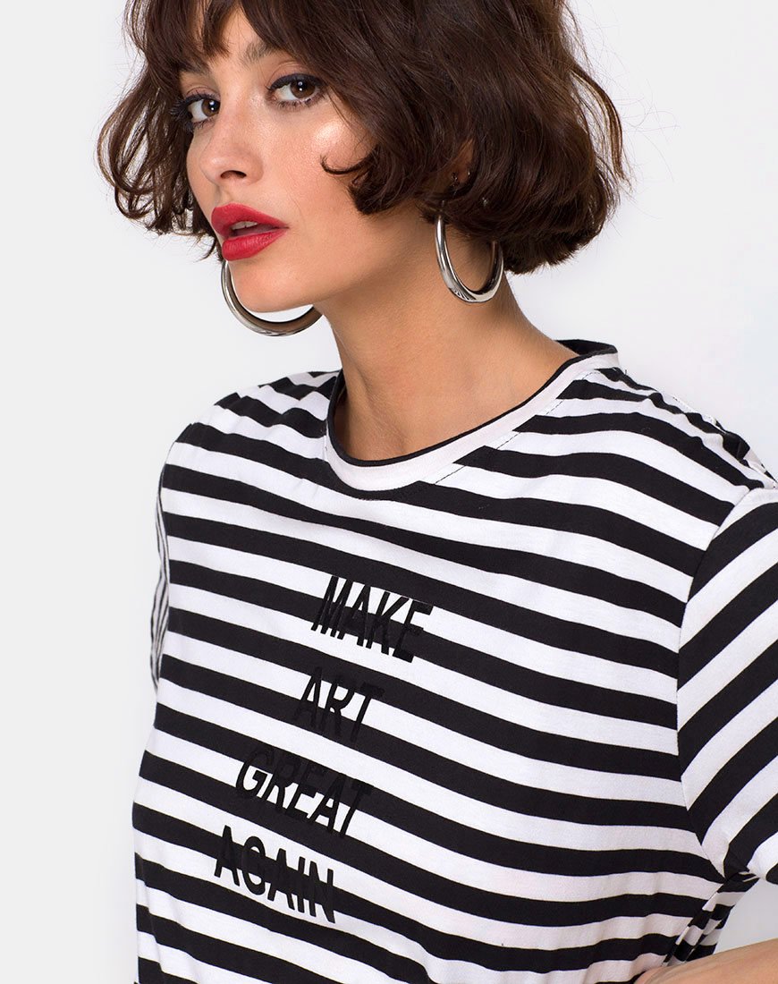 Imagen de Oversize Basic Tee en Make Art Great Again