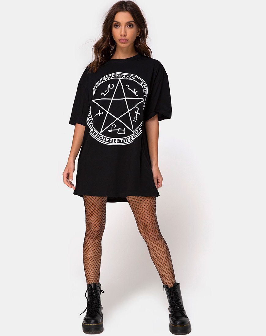 Imagen de Sunny Kiss Tee in Black Devil Trap