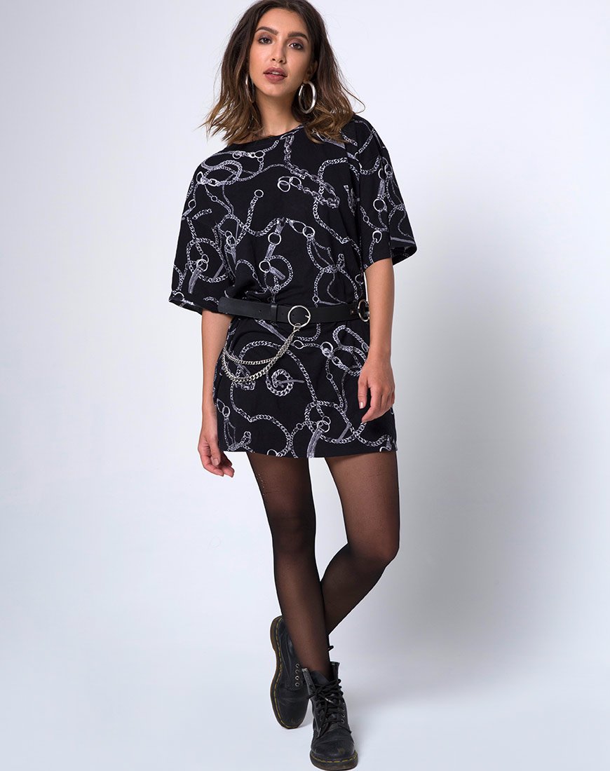 Imagen de Sunny Kiss Oversize Tee in Chain