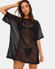 Imagen de Sunny Kiss Tee in Crystal Net Negro
