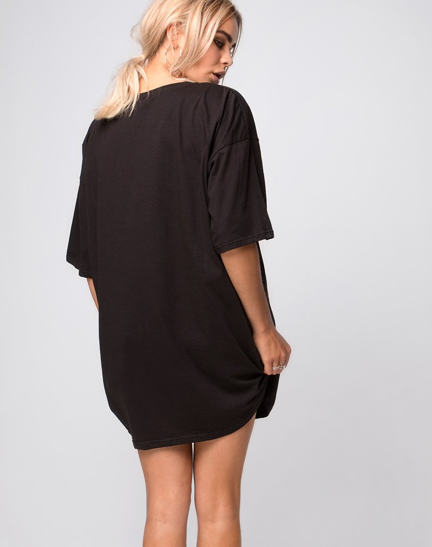 Imagen de Sunny Kiss Tee en negro Heart Breaker