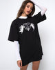 Imagen de Sunny Kiss Tee en negro Forever or Never