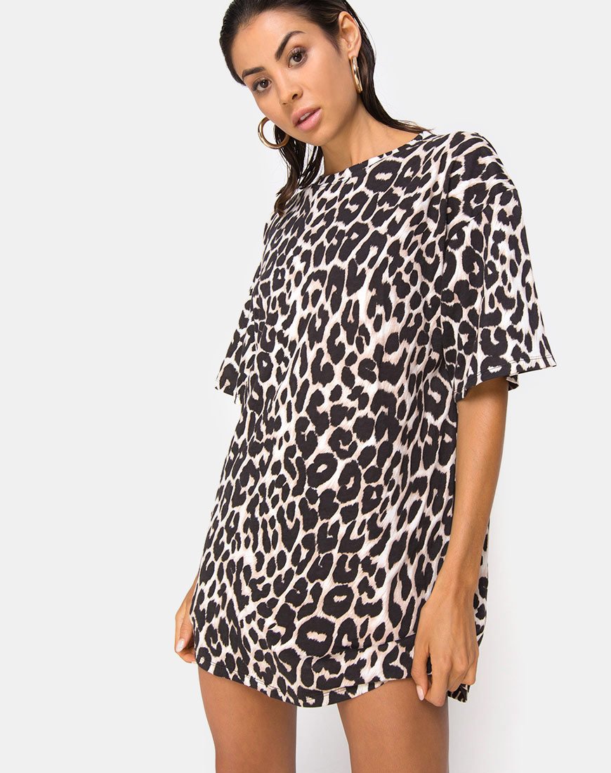 Imagen de Sunny Kiss Tee in Oversize Jaguar