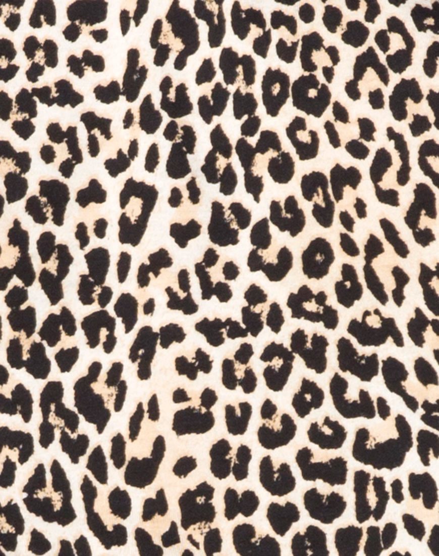 Imagen de Sunny Kiss Oversize Tee in Rar Leopard