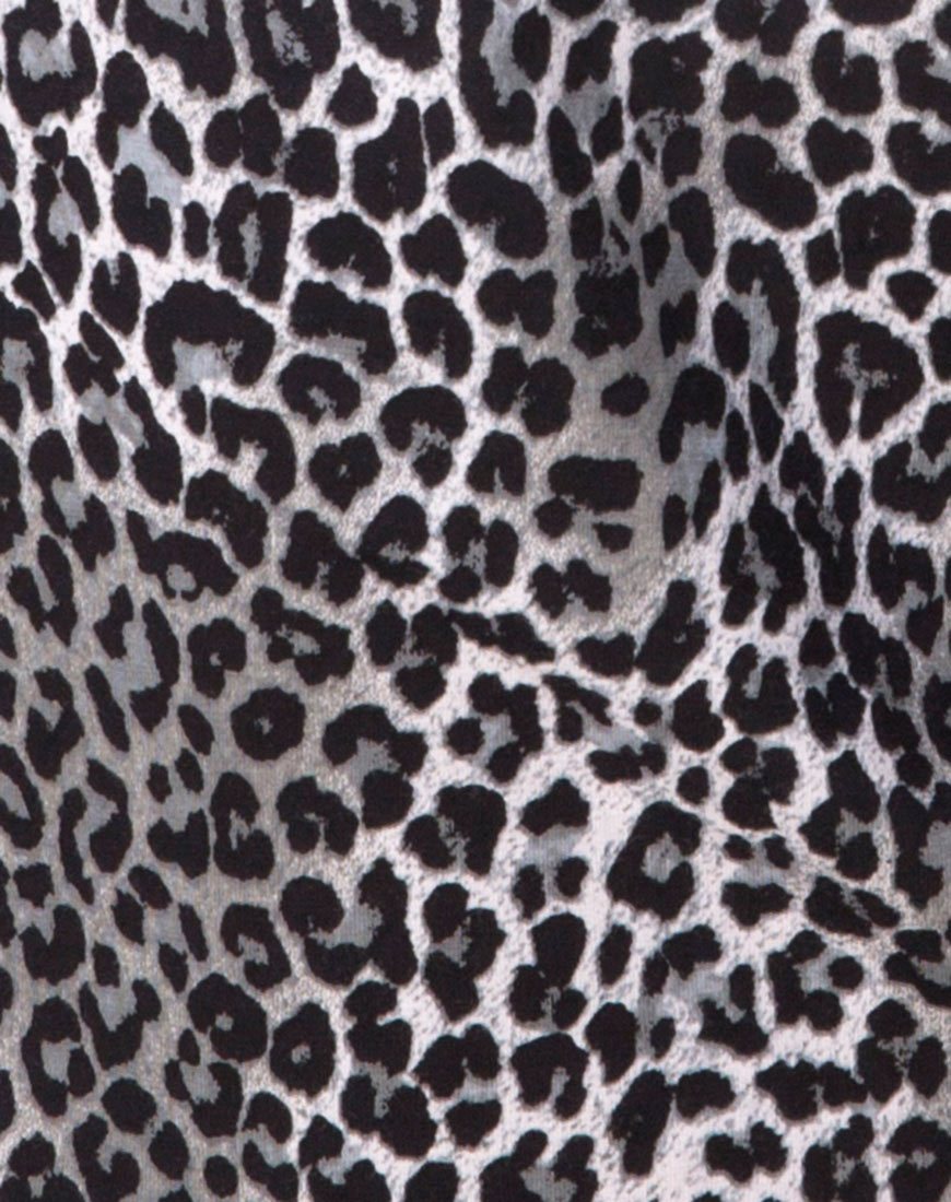 Imagen de Sunny Kiss Tee in Rar Leopard Grey