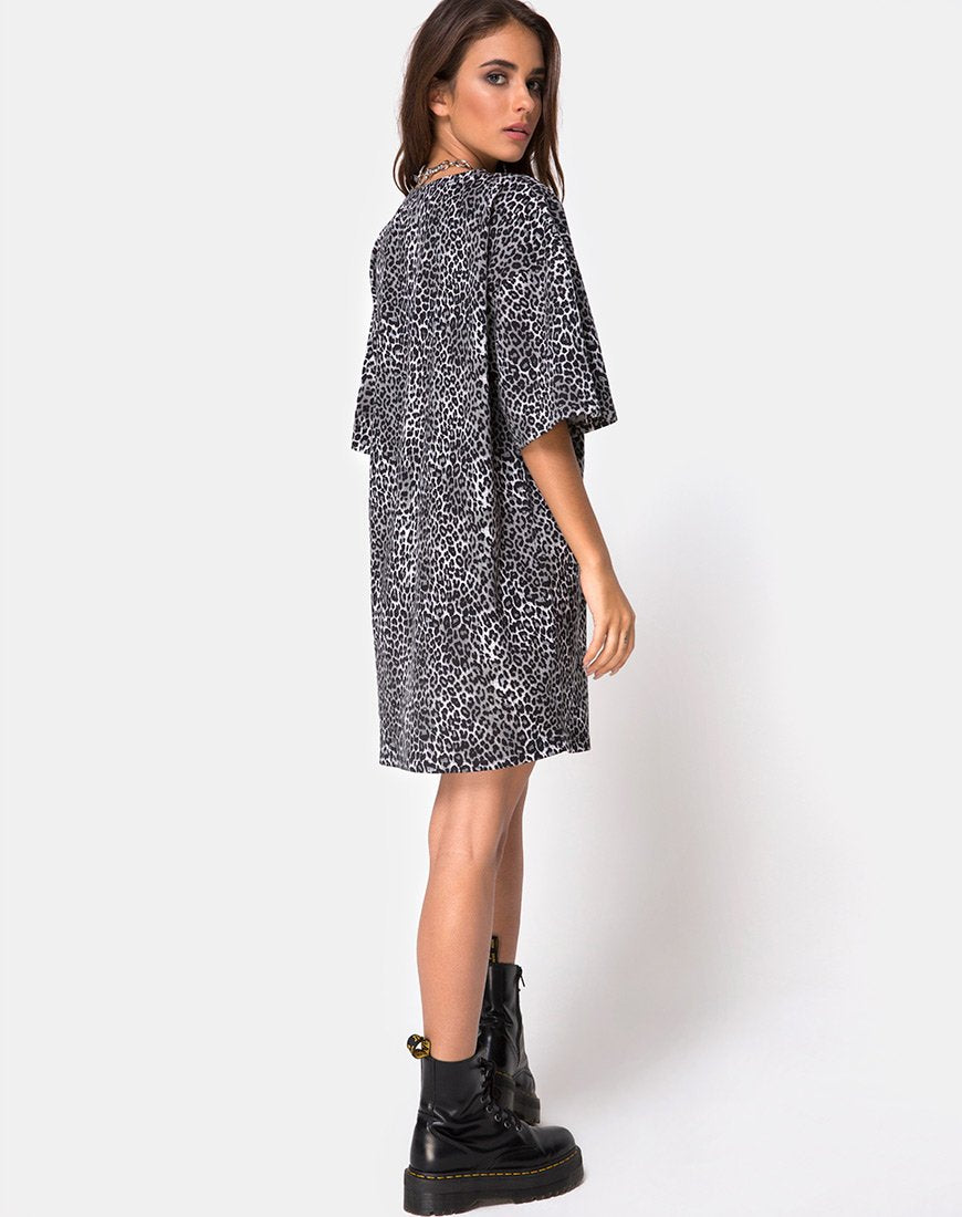 Imagen de Sunny Kiss Tee in Rar Leopard Grey