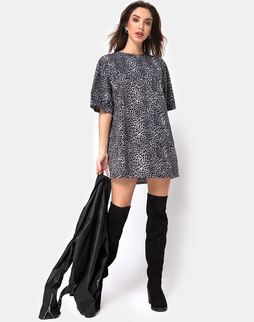 Imagen de Sunny Kiss Tee in Rar Leopard Grey
