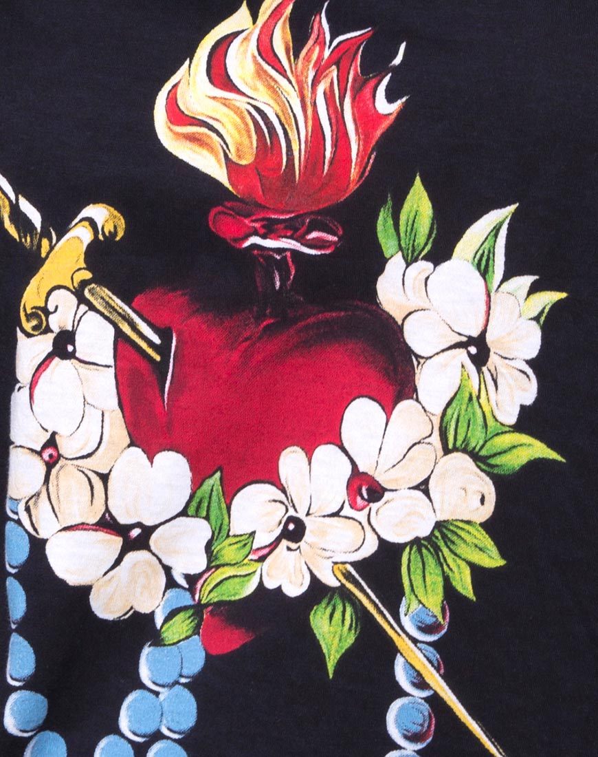 Imagen de Sunny Kiss Oversize Tee in Sacred Heart