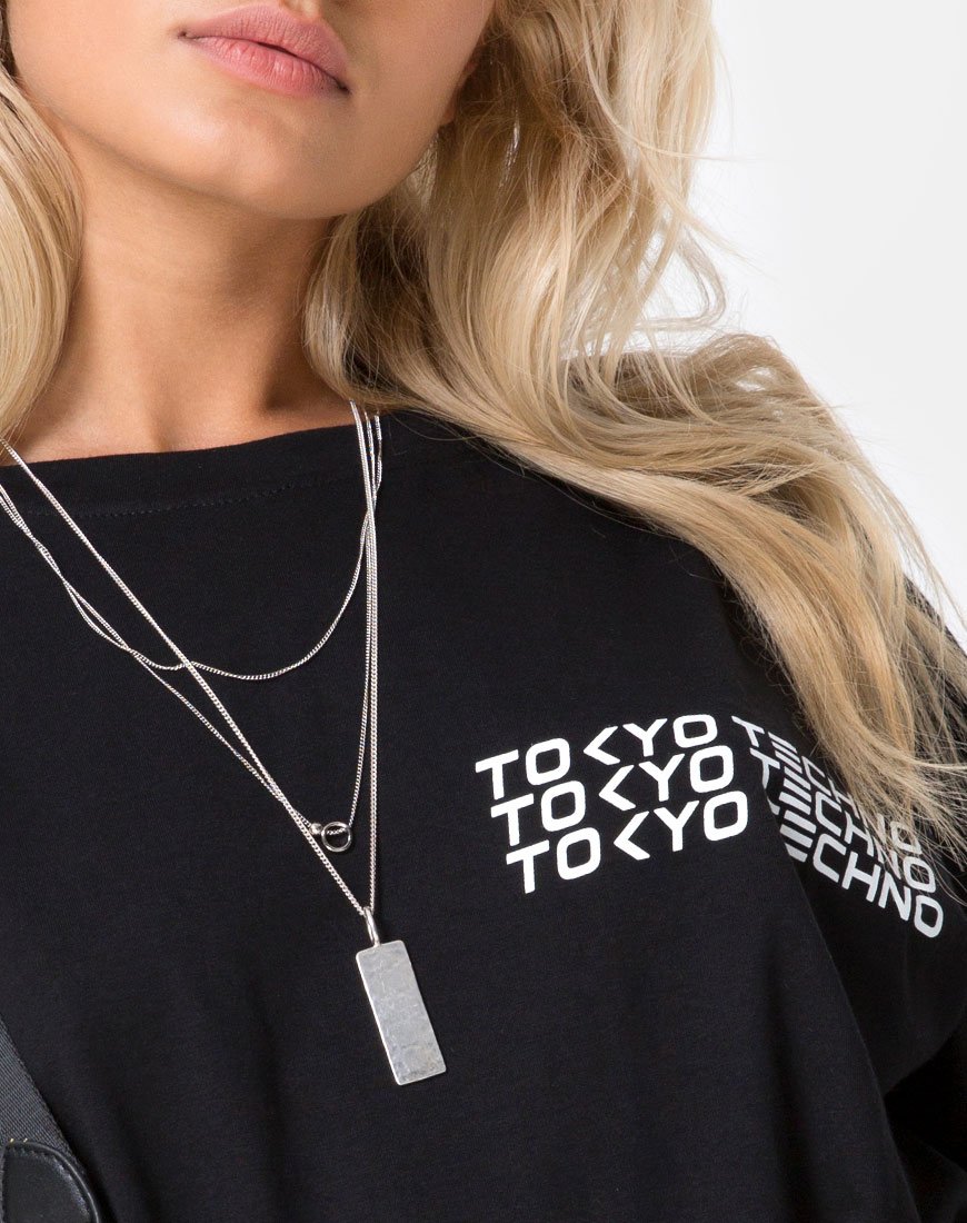 Imagen de Sunny Kiss Oversize Tee in Tokyo Techno
