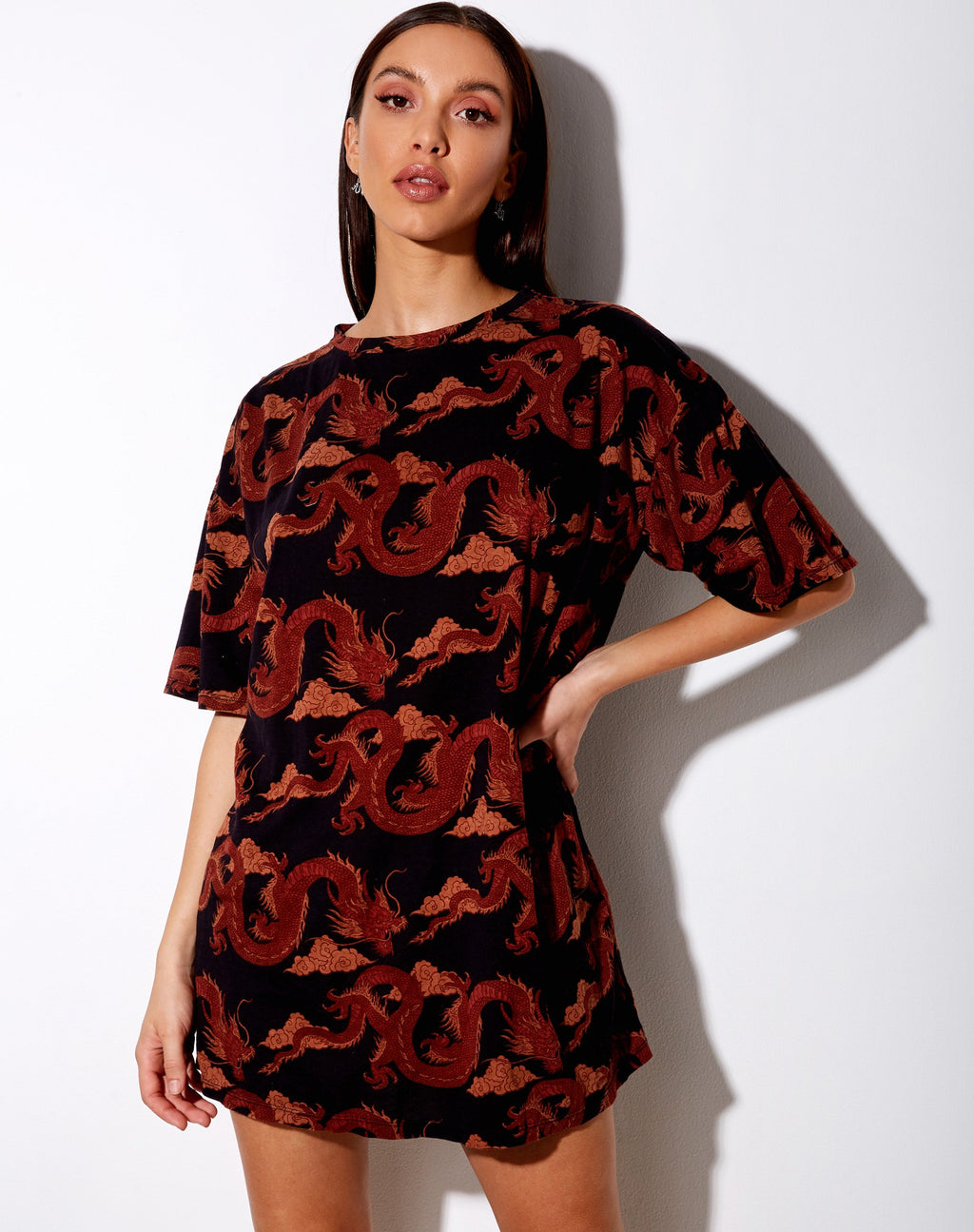 Camiseta Sunny Kiss en naranja dragón tonal